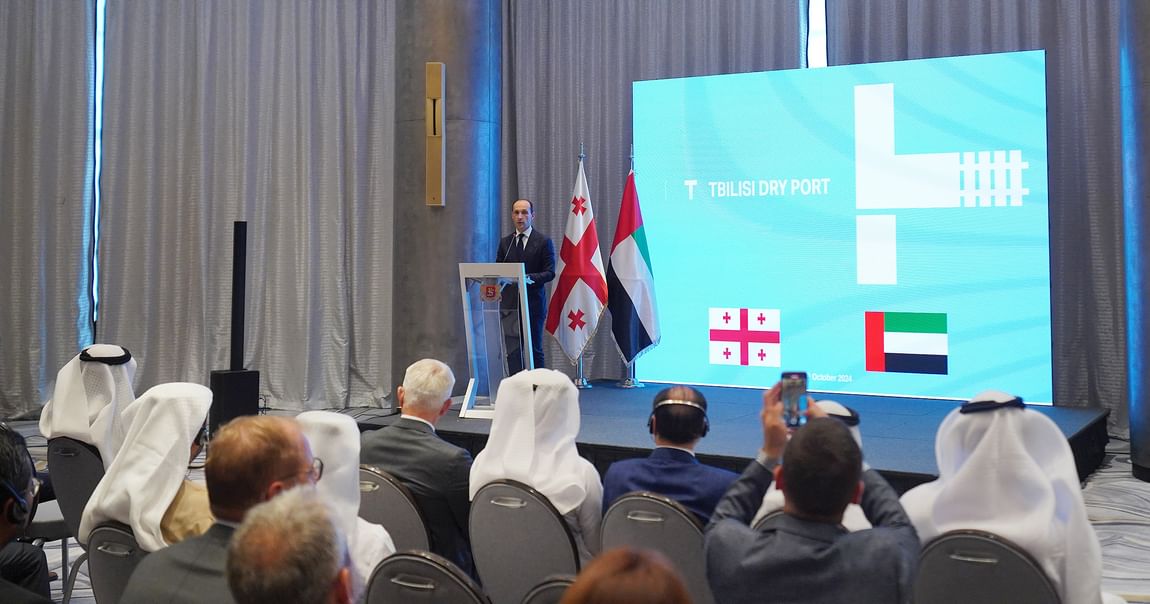 AD Ports Group delegation meets with Georgian First Vice Prime Minister