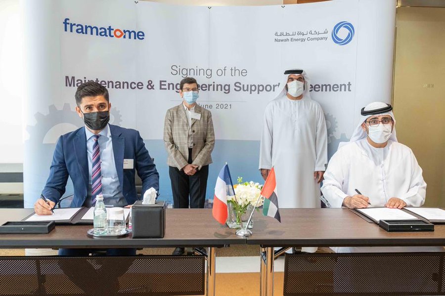 Nawah Energy Company signs MESA agreement with Framatome