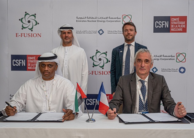 ENEC strengthens UAE-France cooperation in nuclear energy sector through new E-Fusion 2022
