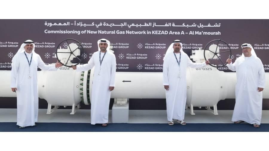 KEZAD commissions new natural gas network for clients