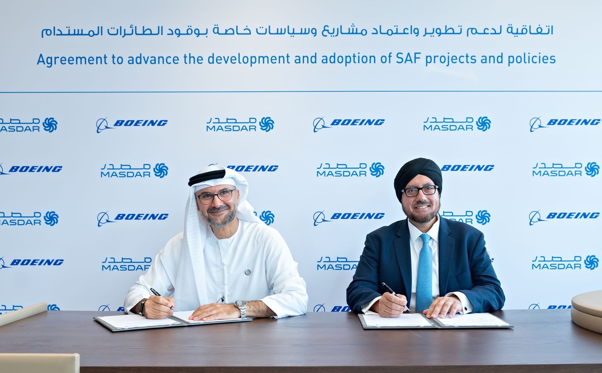 Masdar, Boeing join forces to accelerate sustainable aviation fuel industry in UAE and globally