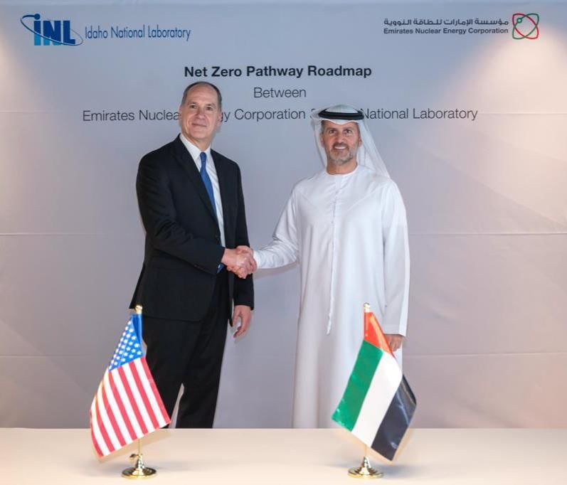 ENEC to collaborate with US’ Idaho National Laboratory on delivering its Net-Zero roadmap