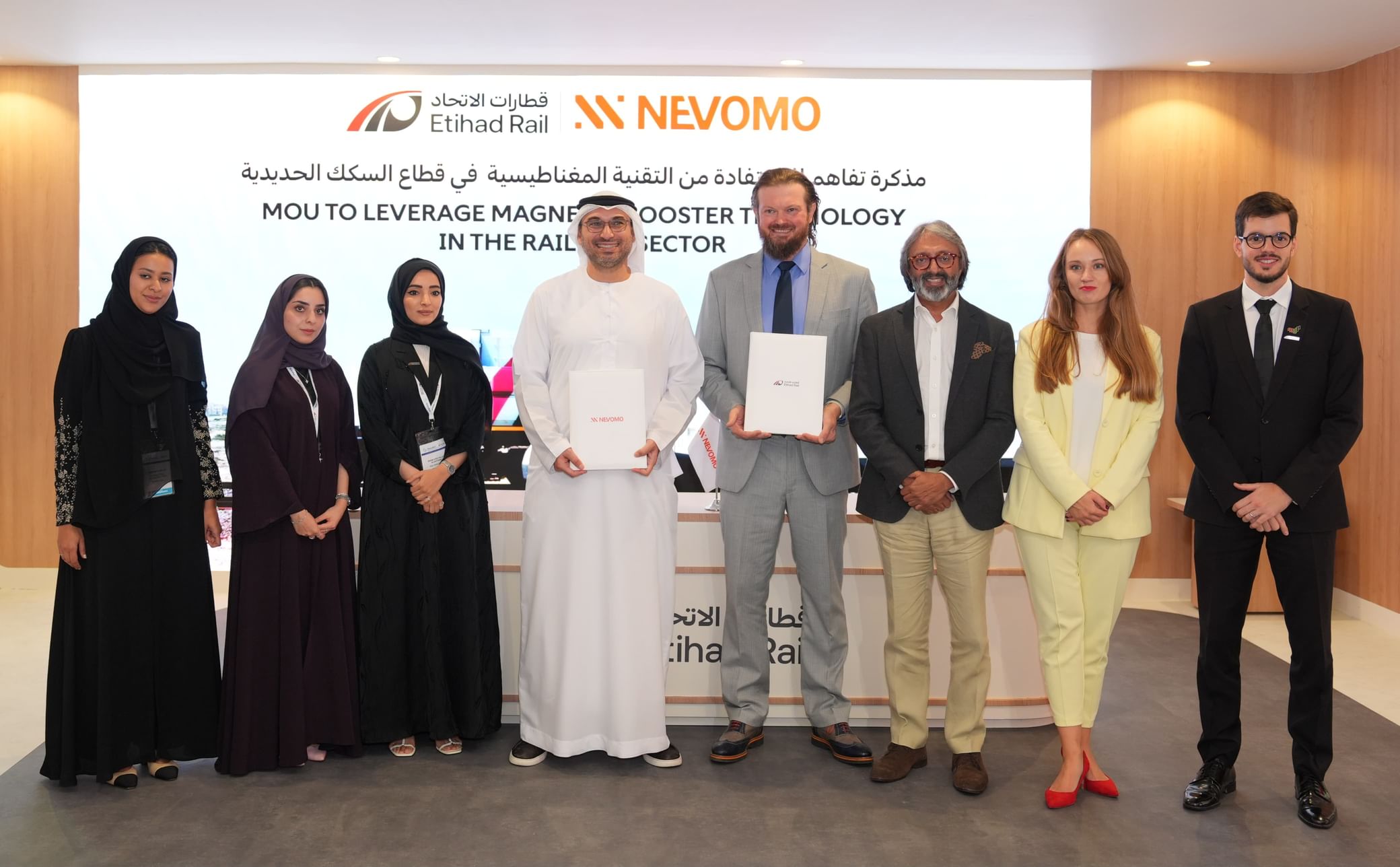 Etihad Rail signs 10 MoUs, agreements during Global Rail 2024
