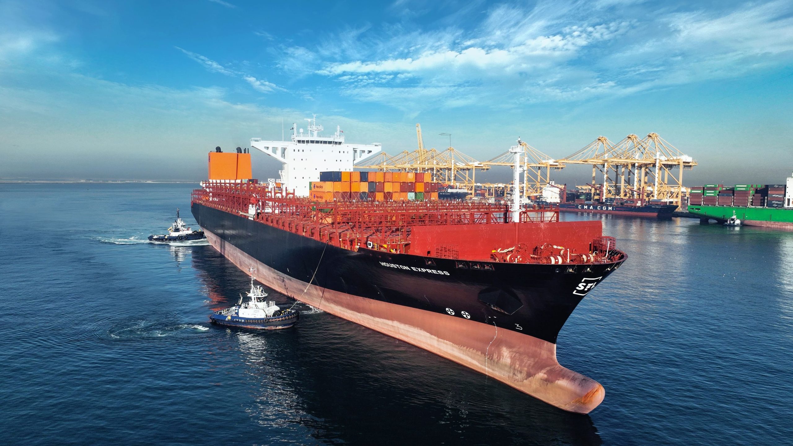 Jebel Ali Port welcomes historic first call of new Gemini service